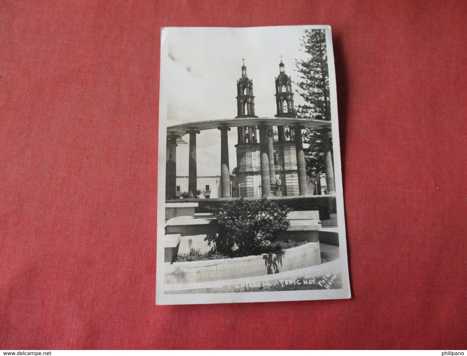 Cathedral Tepic Nay  Mexico      RPPC     Ref 3162 - Mexiko