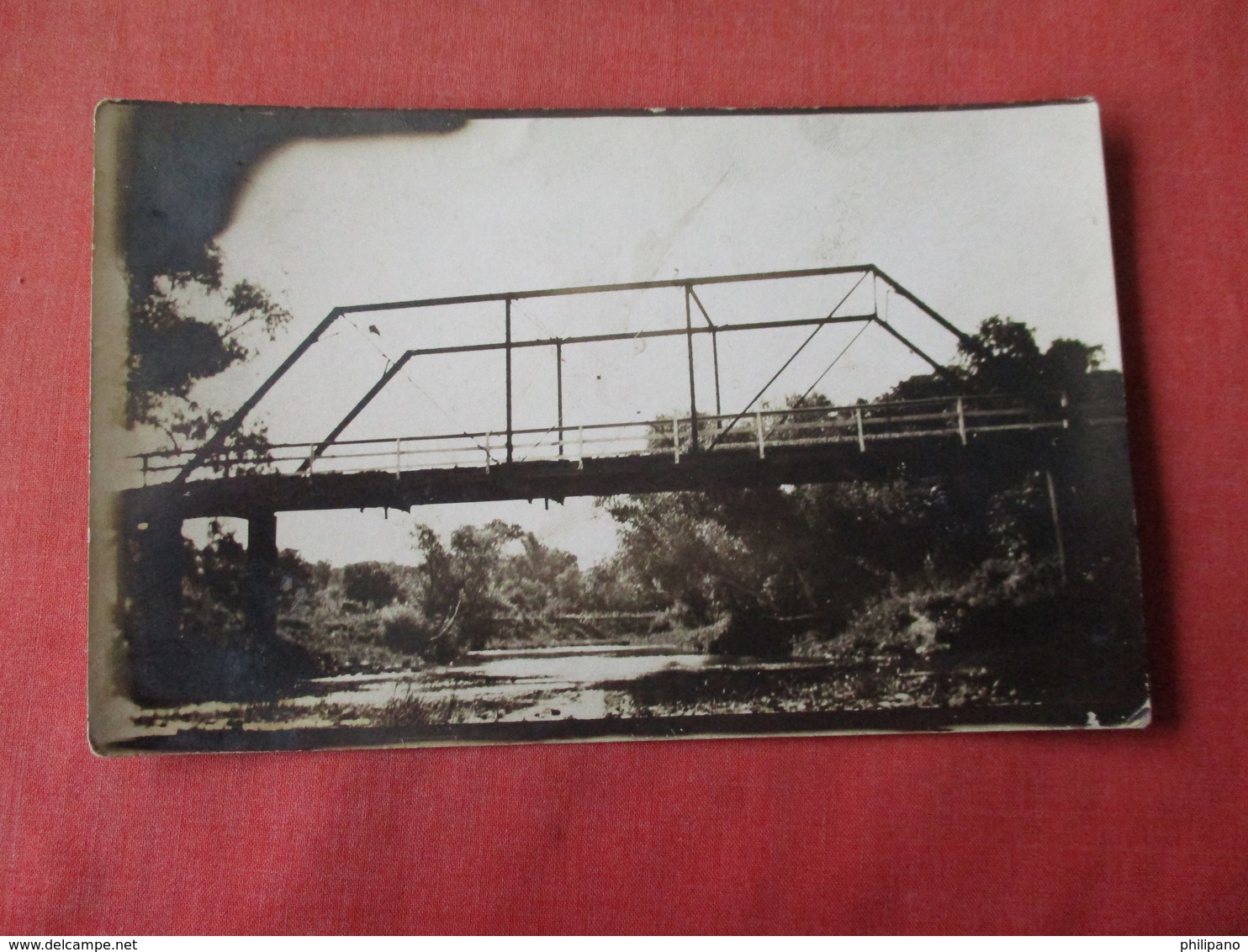 Bridge Unknown Location      RPPC     Ref 3162 - To Identify