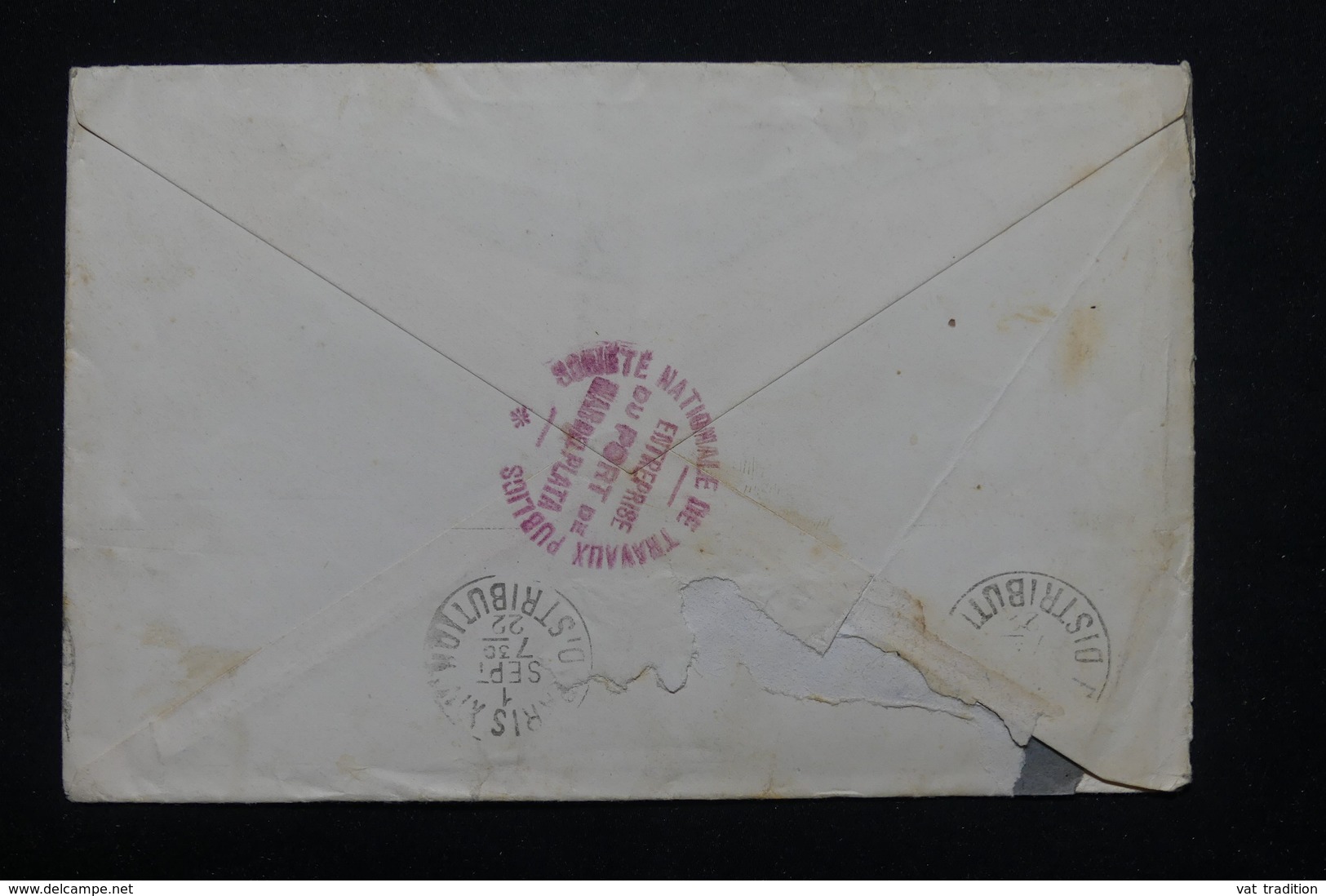 ARGENTINE - Enveloppe De Mar Del Plata Pour La France En 1922 - L 22859 - Lettres & Documents