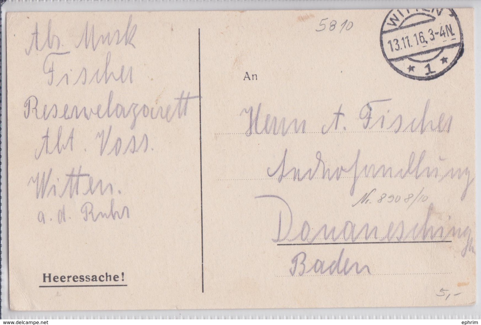 CÜSTRIN POLEN POSTKARTE KRIEG FELDPOST KAISERE-DEUTSCHES POSTAMT 23.02.1916 KOSTRZYN NAD ODRA POLSKA FRANCHISE MILITAIRE - Briefe U. Dokumente