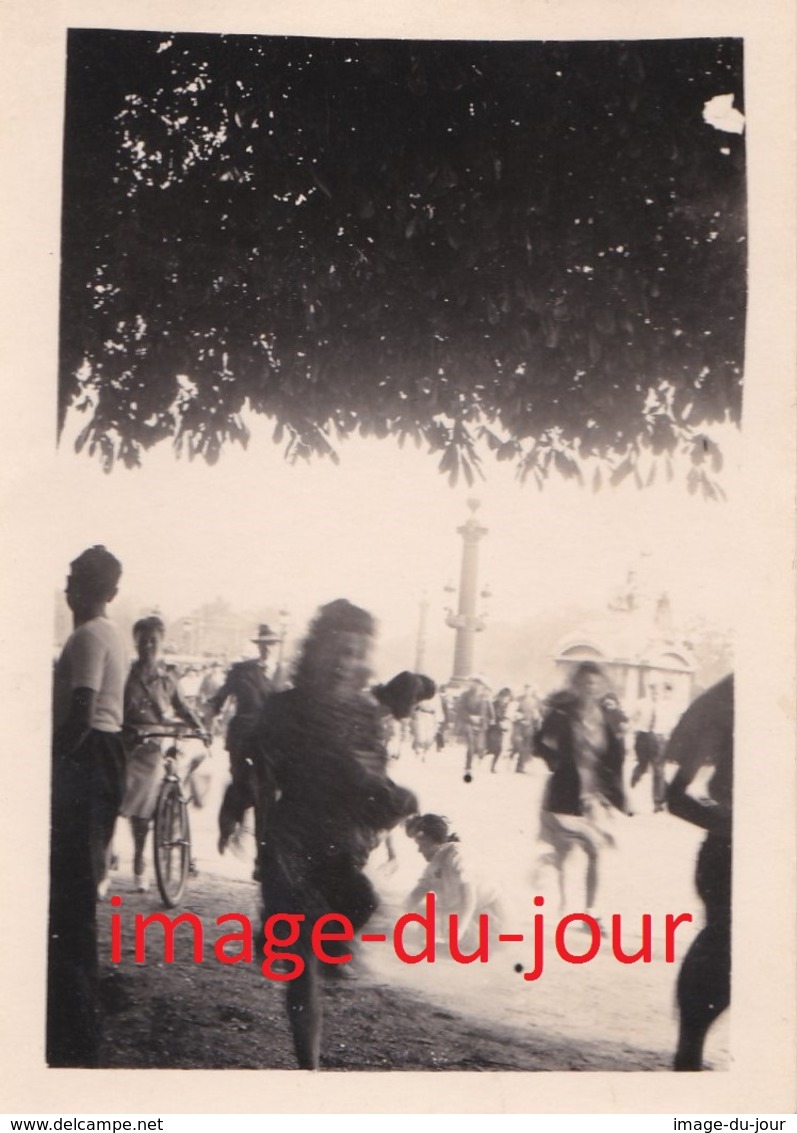 LOT DE 4 PHOTOS ANCIENNES LIBERATION DE PARIS PRIX FIXE - Guerre, Militaire