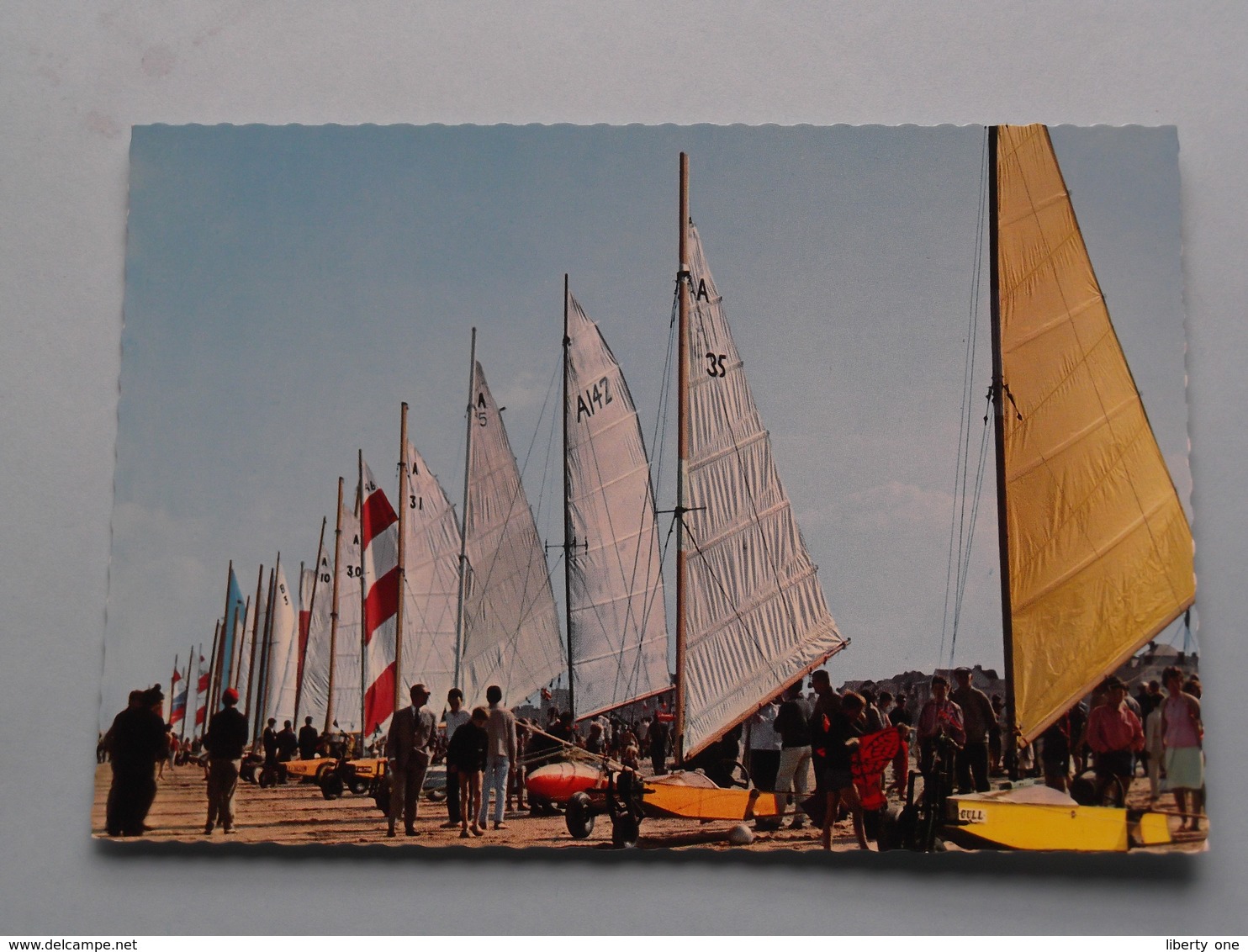 ZEILWAGENS De Panne CHARS à Voile / Segelwagen ( Lander ) Anno 19?? ( Zie Foto Voor Details ) ! - De Panne