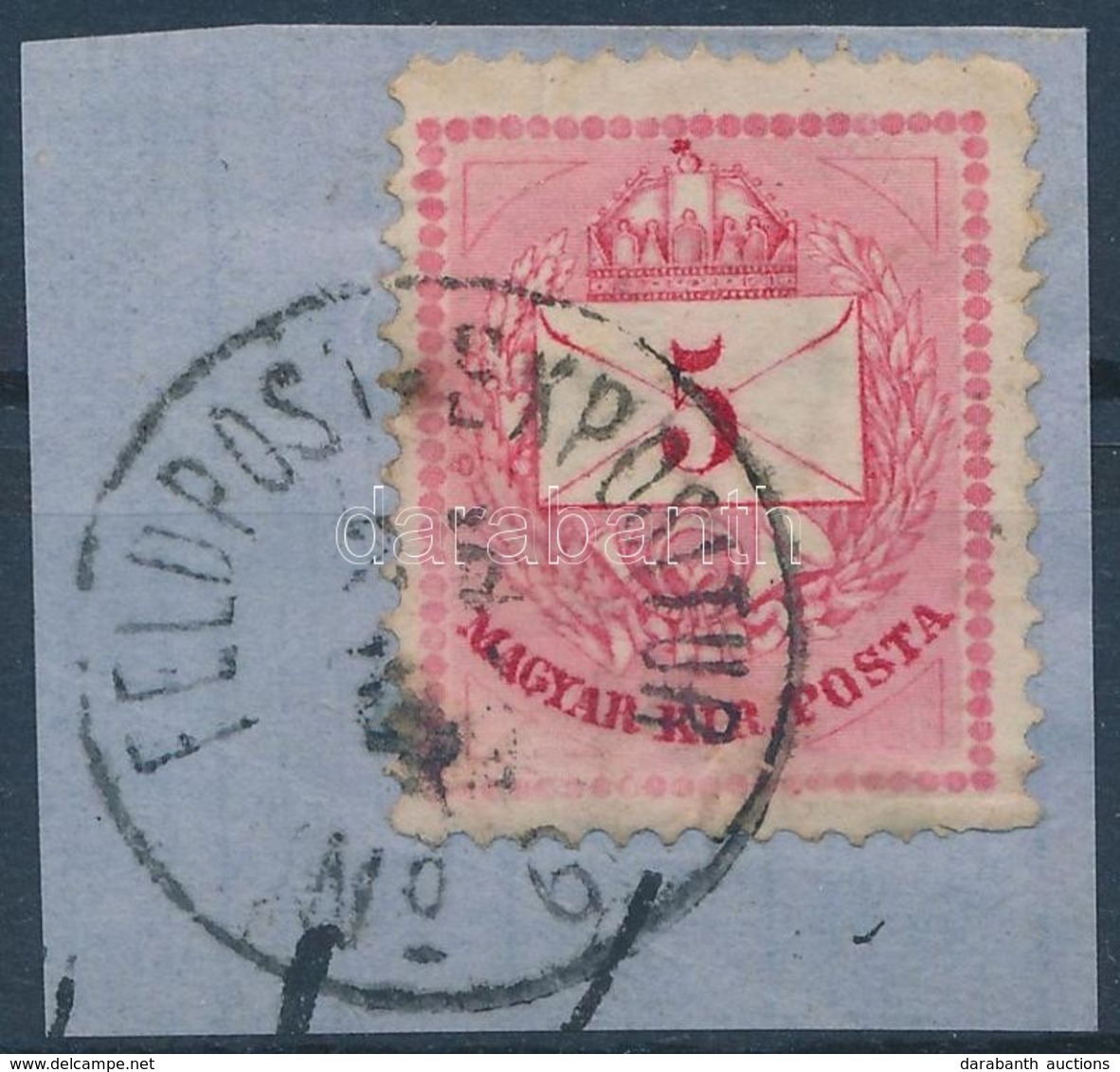 1878 Bosznia Előfutár 5kr 'FELDPOST EXPOSITUR No 6' (50.000) - Other & Unclassified