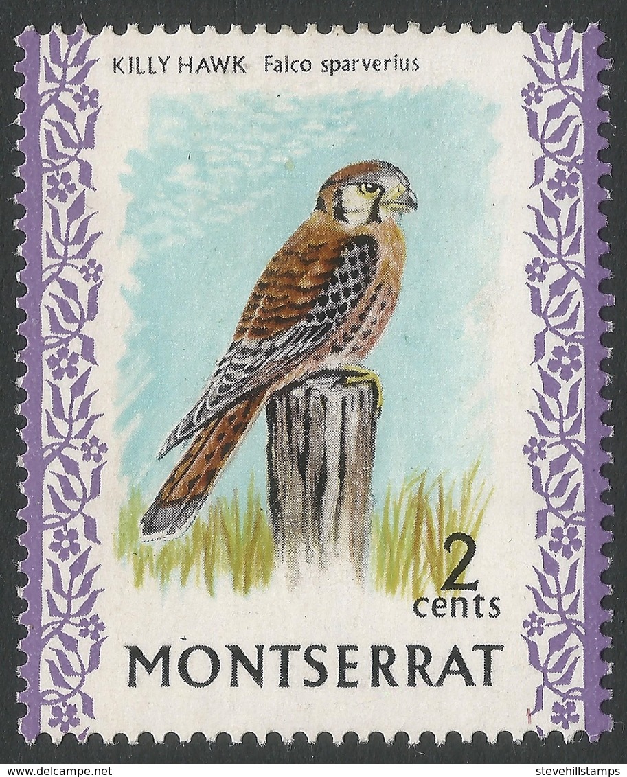 Montserrat. 1970 Birds. 2c MH. SG 243 - Montserrat