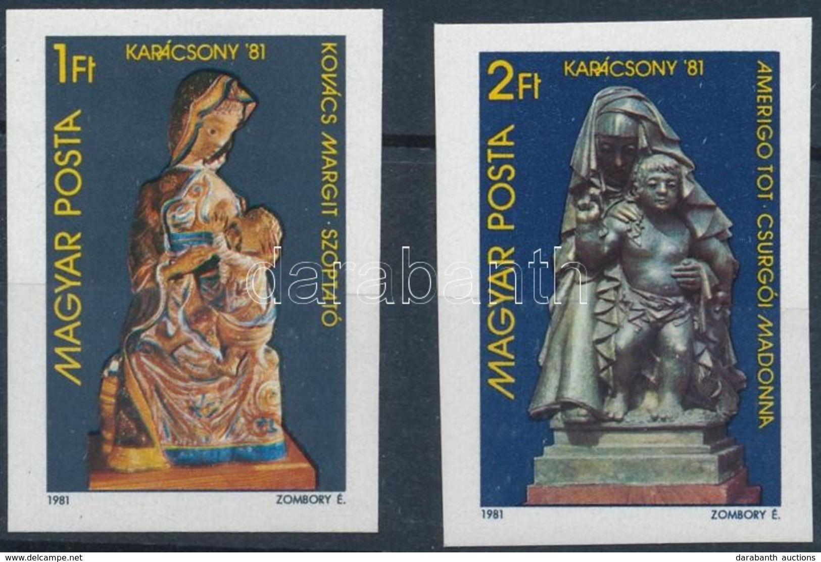 ** 1981 Karácsony Vágott Sor (3.000) - Altri & Non Classificati