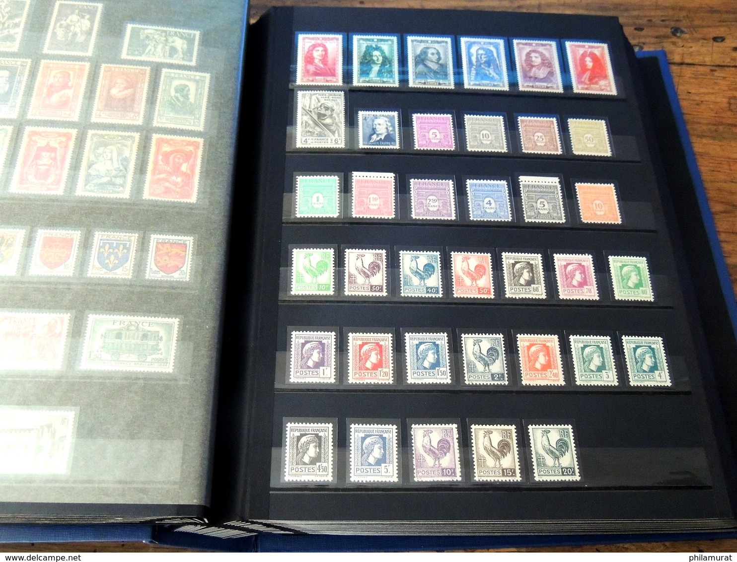 France 1940/1970 collection de 31 années complètes neufs ** luxe COTE 3094 €