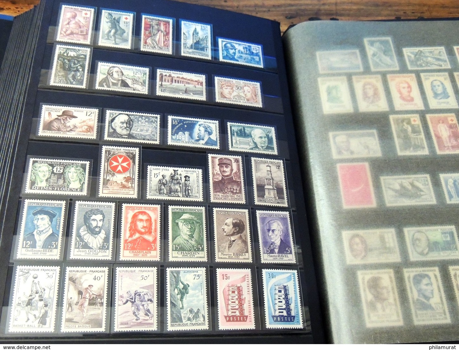 France 1940/1970 collection de 31 années complètes neufs ** luxe COTE 3094 €