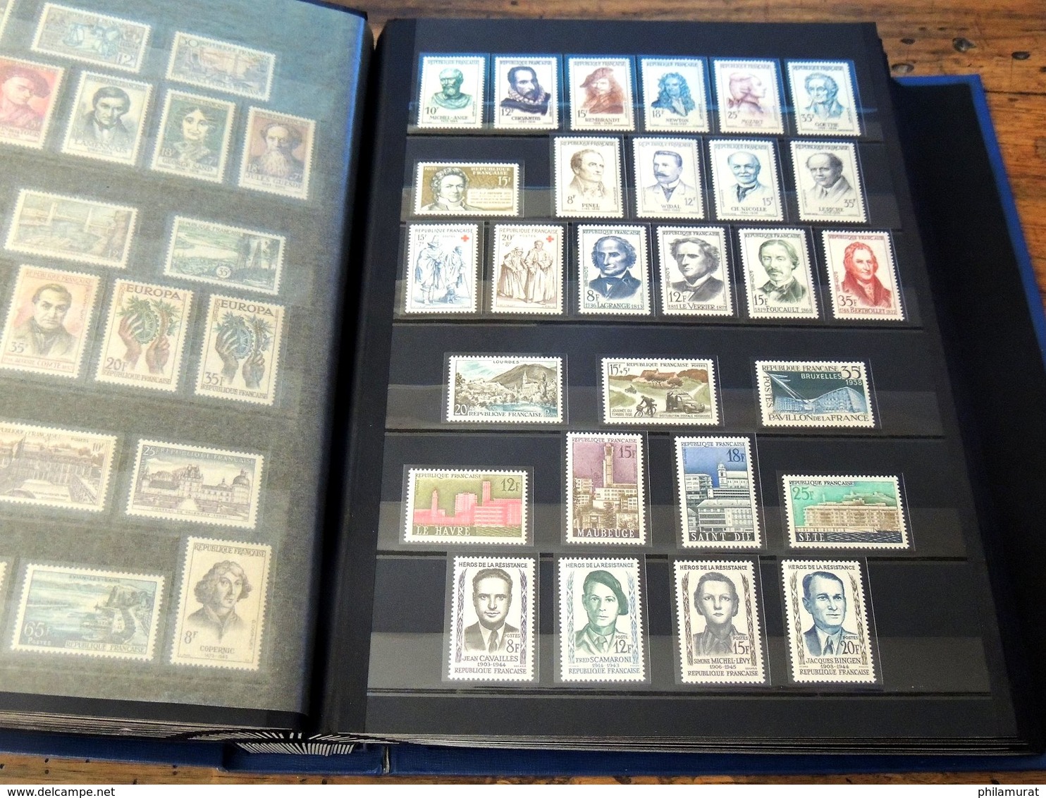 France 1940/1970 collection de 31 années complètes neufs ** luxe COTE 3094 €