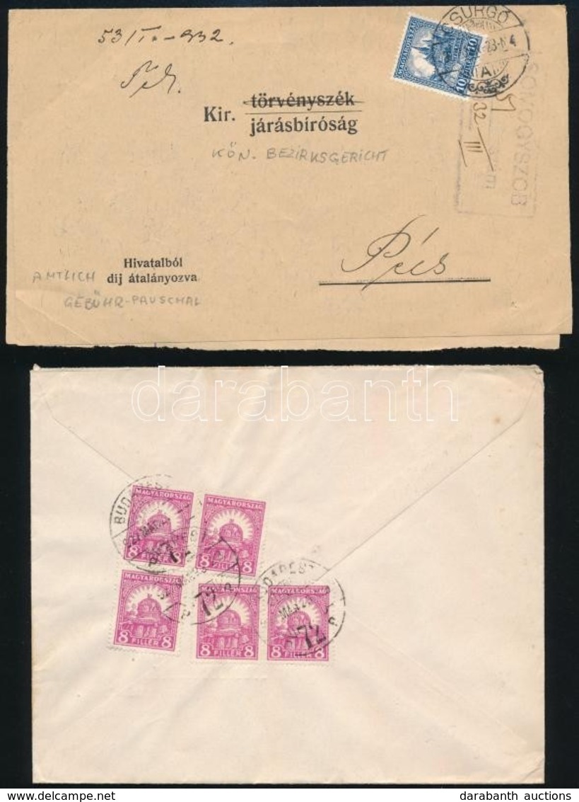 1903-1932 3 Db Küldemény - Andere & Zonder Classificatie