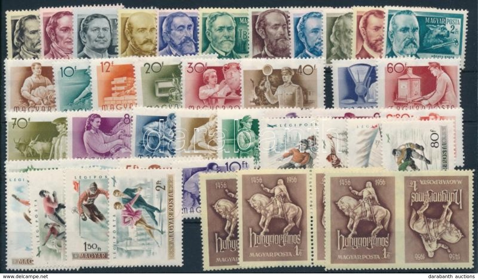 ** 1954-1956 3 Sor + Hunyadi összefüggések - Altri & Non Classificati