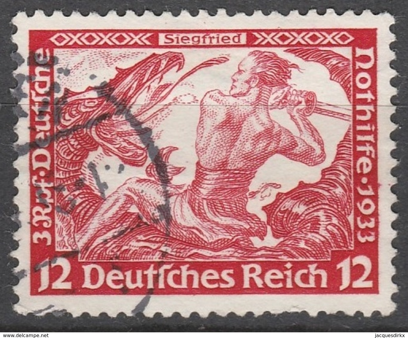 Deutsches Reich    .     Michel       .    504A     .       O        .      Gebraucht - Oblitérés
