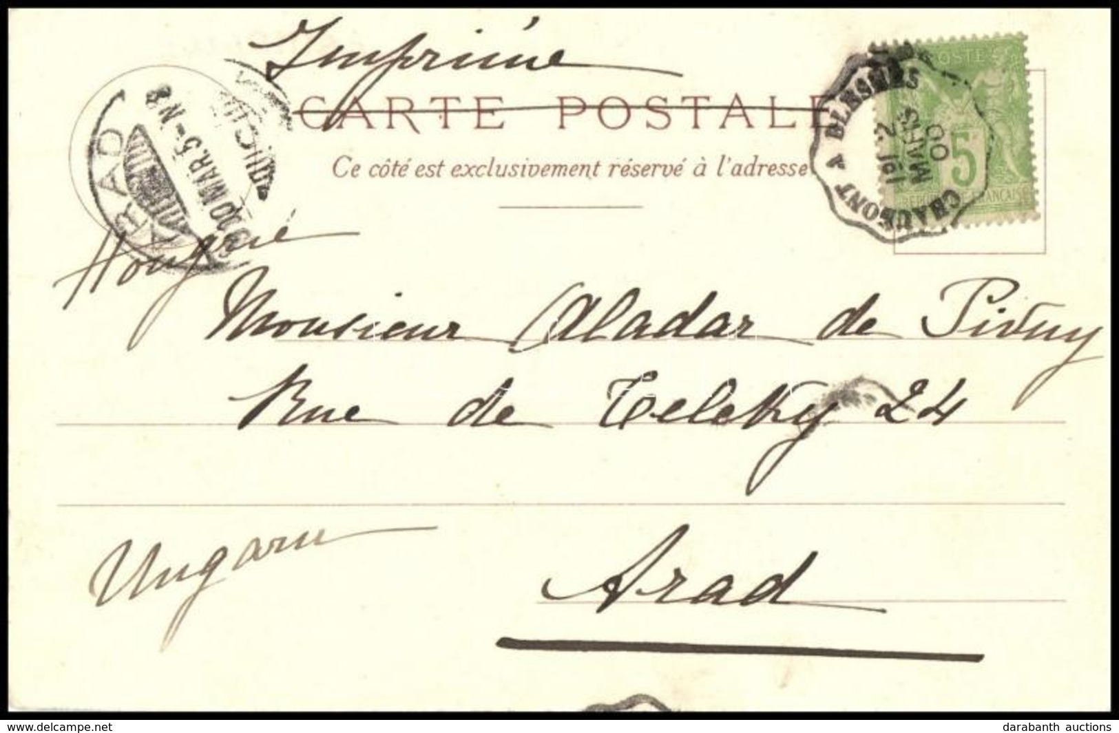 Franciaország 1900 - Altri & Non Classificati