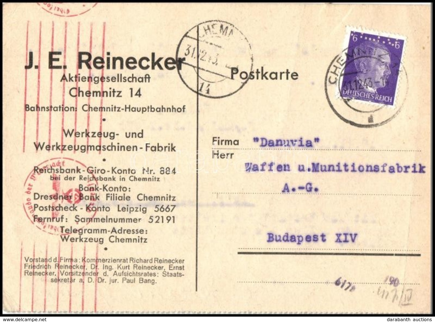 Deutsches Reich 1943 - Other & Unclassified