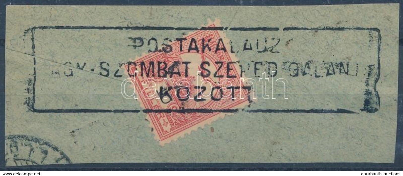 'POSTAKALAUZ NAGY-SZOMBAT SZERED GALÁNTA KÖZÖTT' - Other & Unclassified