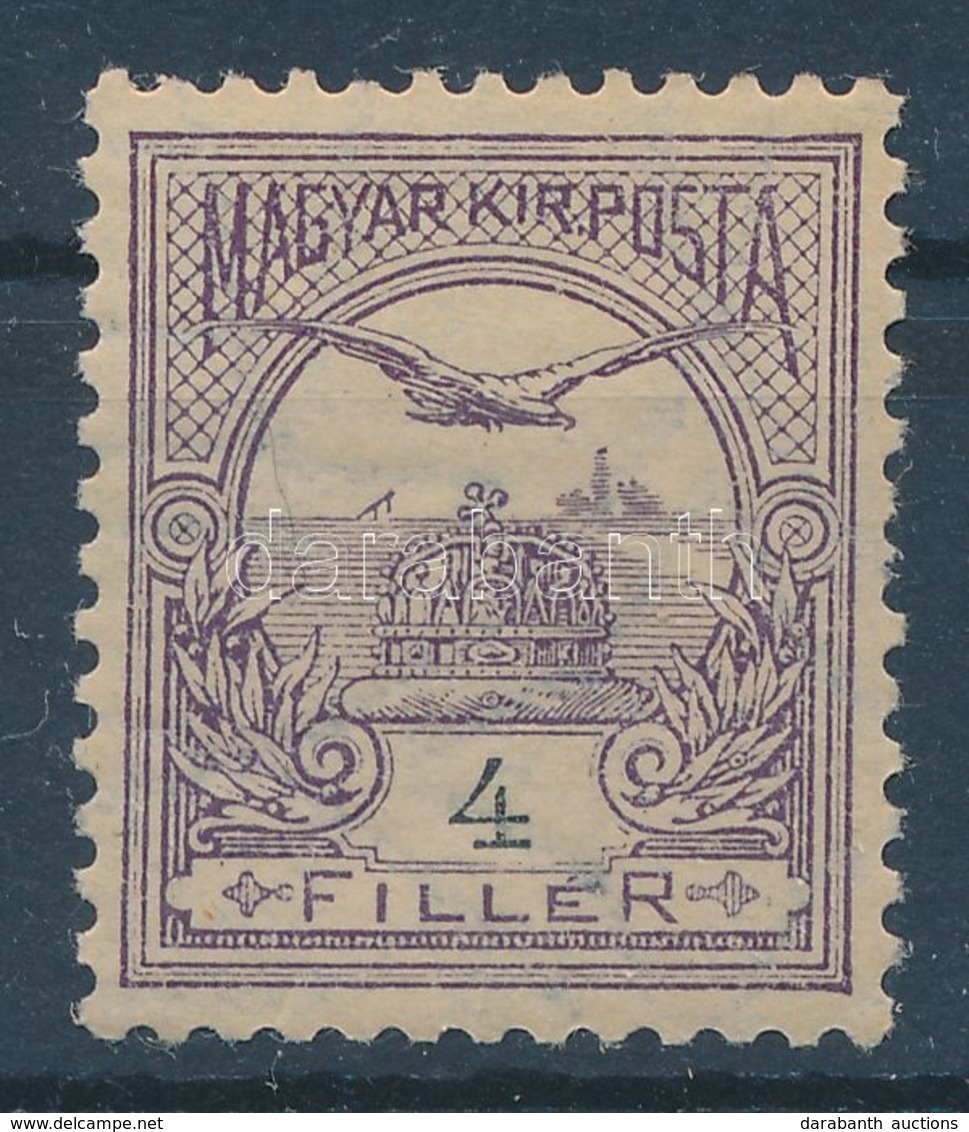 ** 1900 Turul 4f Csillagvízjellel - Andere & Zonder Classificatie