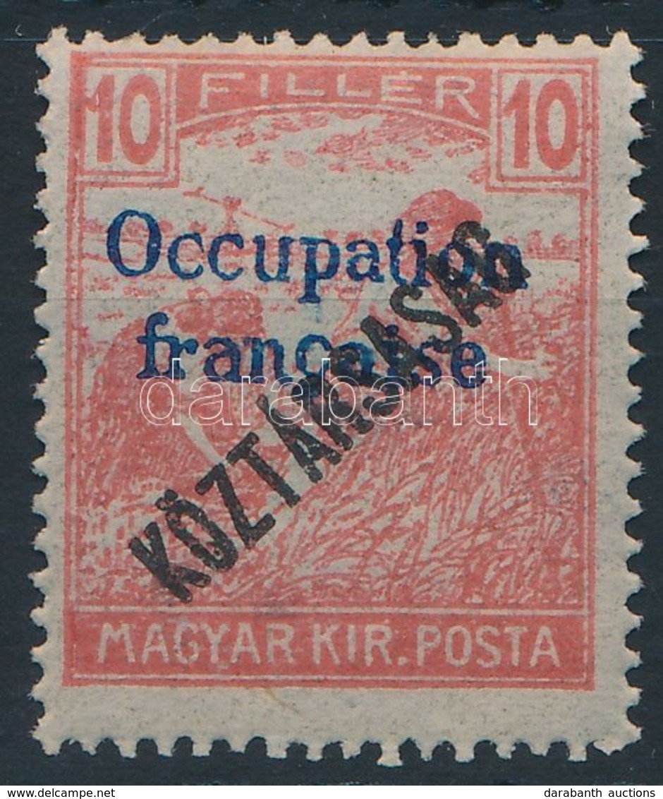 ** Arad 1919 Arató/Köztársaság 10f Garancia Nélkül (**20.000) - Other & Unclassified