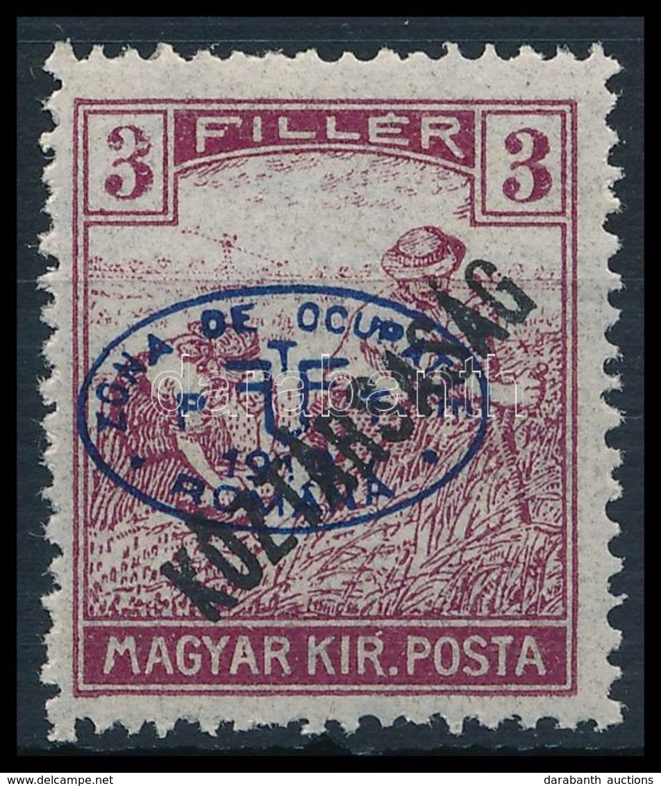 ** Debrecen I. 1919 Arató/Köztársaság 3f Garancia Nélkül (28.000) - Other & Unclassified