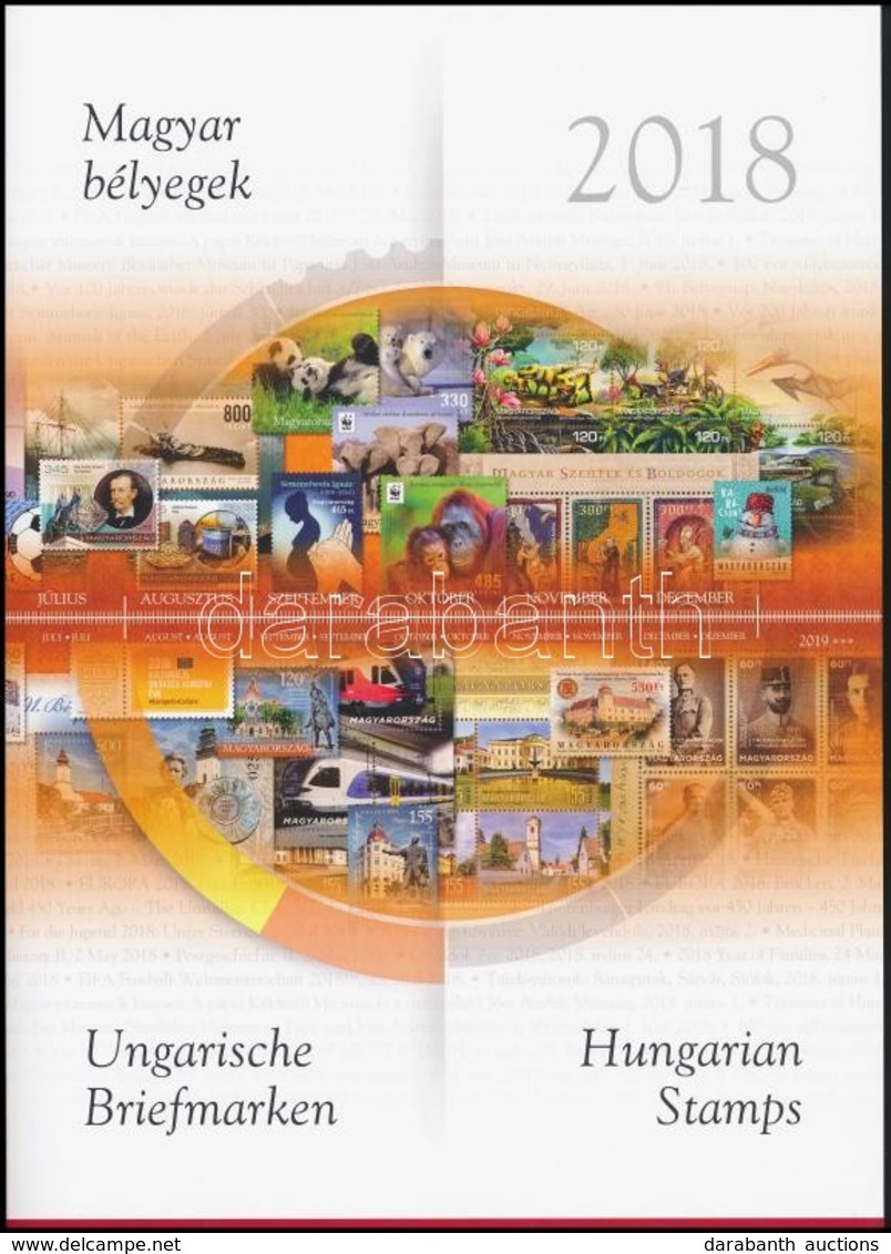 ** 2018 Magyar Bélyegek éves Szett / Year Set - Altri & Non Classificati