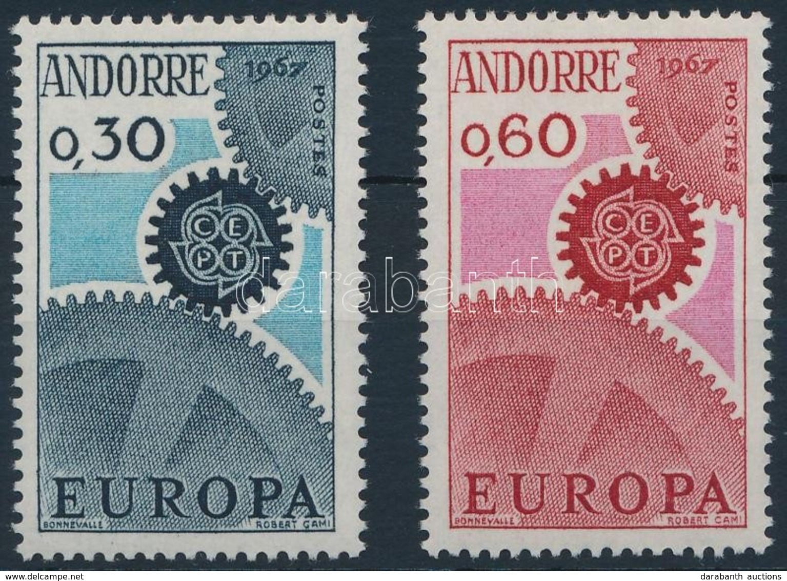 ** 1967 Europa CEPT Sor,
Europa CEPT Set
Mi 199-200 - Other & Unclassified