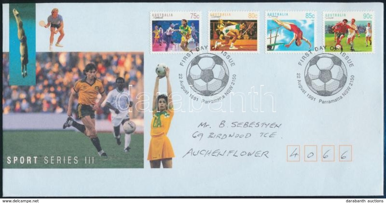 1991 Sport Sor Mi 1261-1264 FDC-n - Sonstige & Ohne Zuordnung