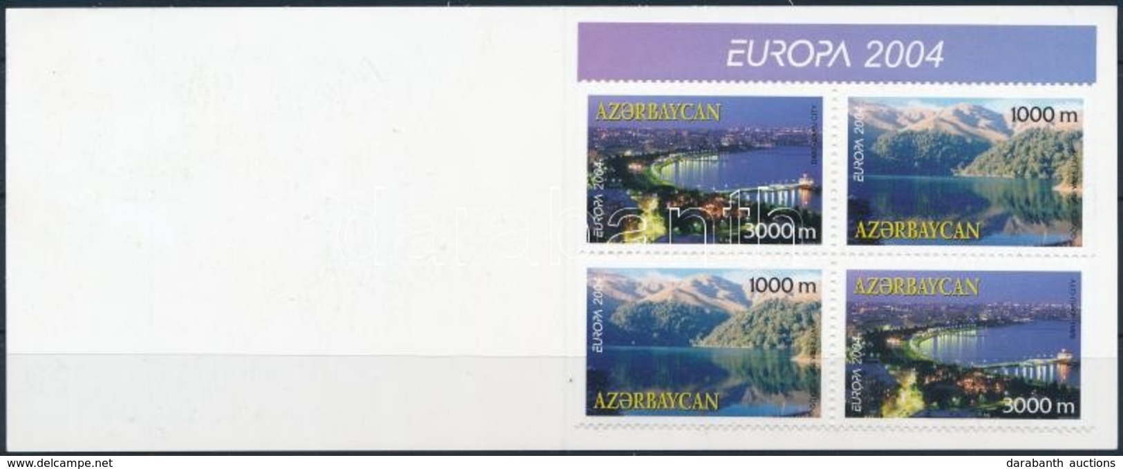 ** 2004 Europa CEPT Bélyegfüzet,
Europa CEPT Stamp-booklet
Mi 573-574 A+D - Other & Unclassified
