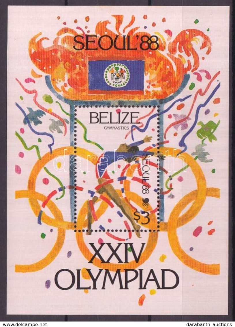 ** 1988 Nyári Olimpia, Szöul Blokk Mi 96 - Sonstige & Ohne Zuordnung