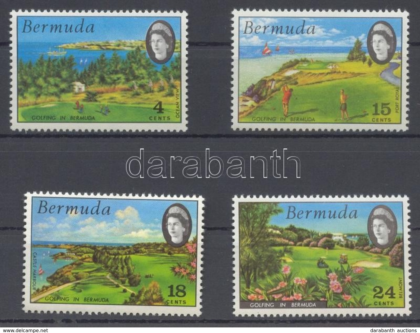 ** 1971 Golfpályák Sor Mi 273-276 - Altri & Non Classificati