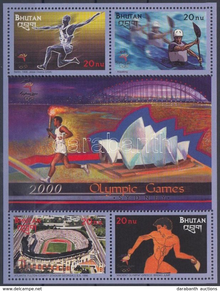 ** 2000 Nyári Olimpia, Sydney Kisív Mi 2153-2156 - Sonstige & Ohne Zuordnung