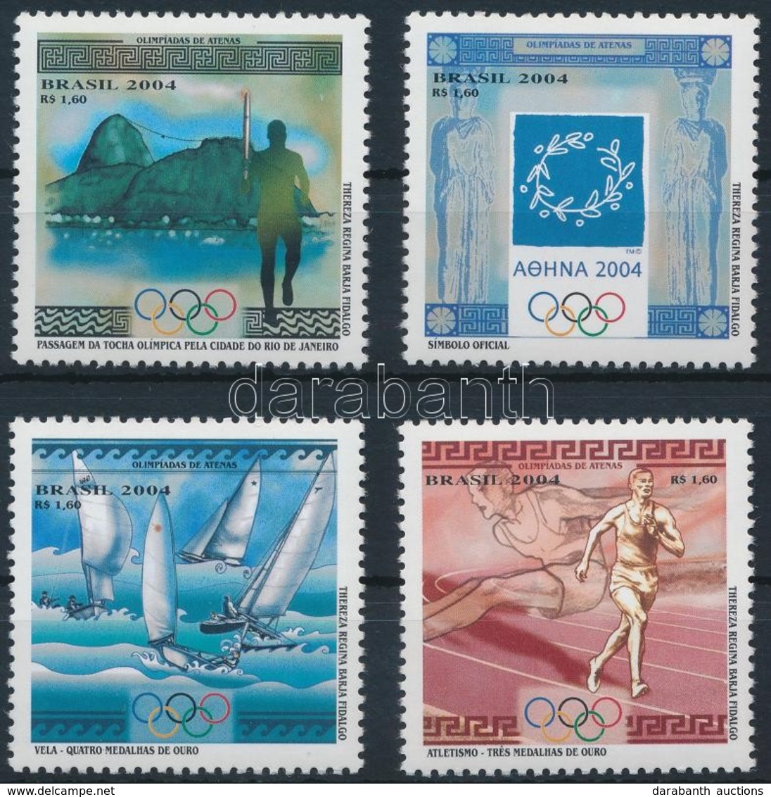 ** 2004 Nyári Olimpia, Athén Sor Mi 3369-3372 - Sonstige & Ohne Zuordnung