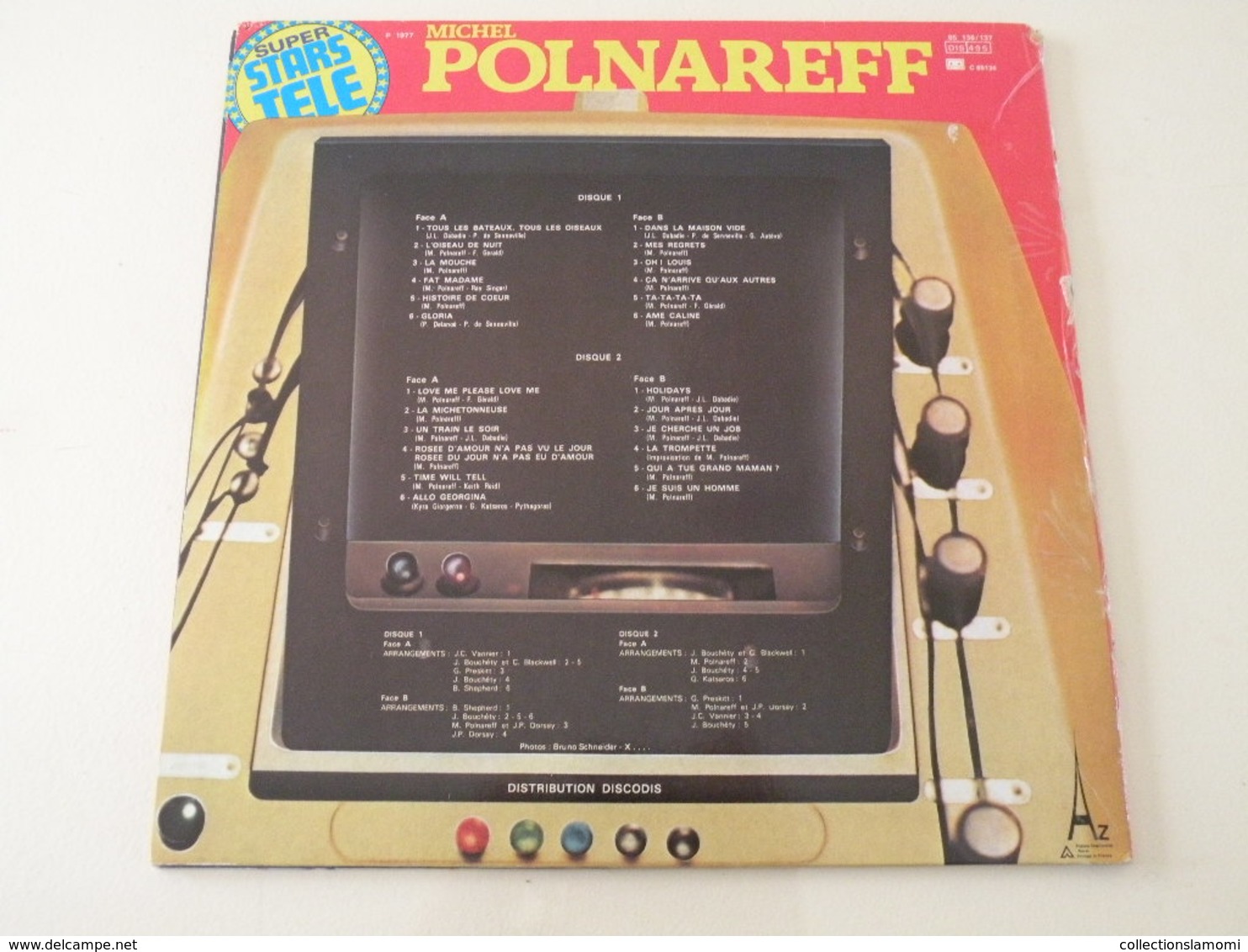 Michel Polnareff - (Titres sur photos) - Vinyle 33 T LP double album