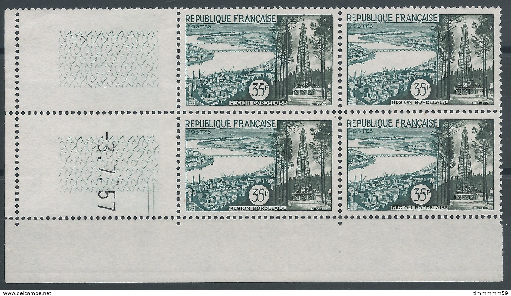 Lot N°46041  N°1118 **, Neuf Sans Charniéres - 1950-1959