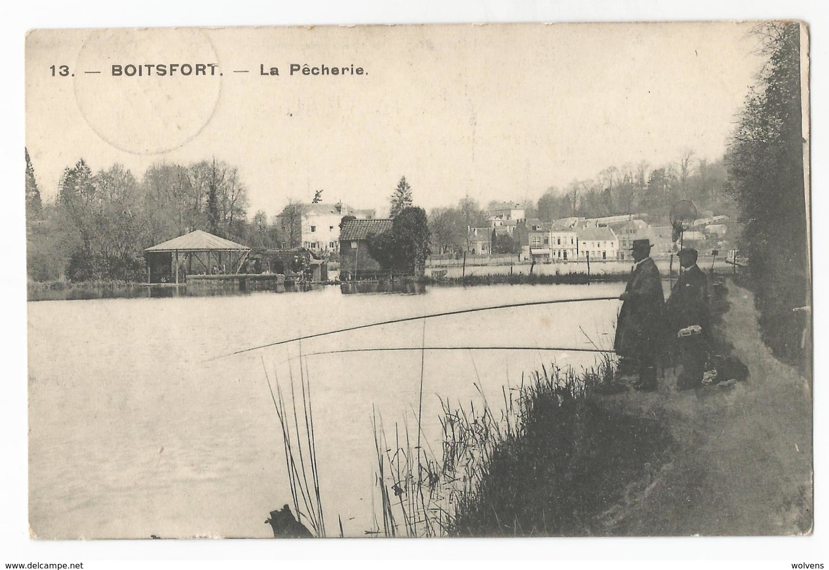 Watermael-Boitsfort La Pêcherie Carte Postale Ancienne Watermaal-Bosvoorde - Watermael-Boitsfort - Watermaal-Bosvoorde