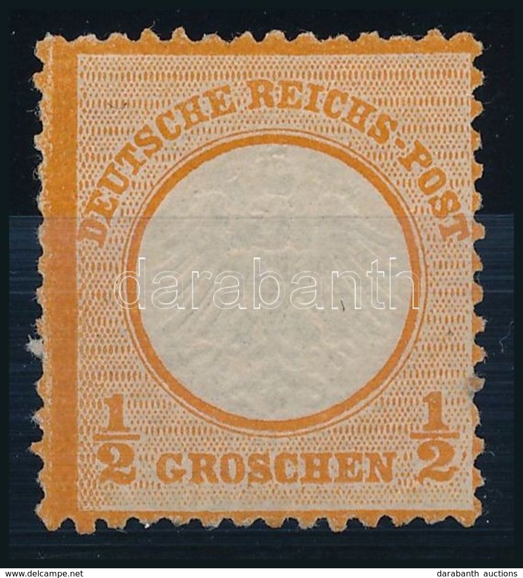 * 1872 Mi 14 L15 Orange. Certificate: Krug - Altri & Non Classificati