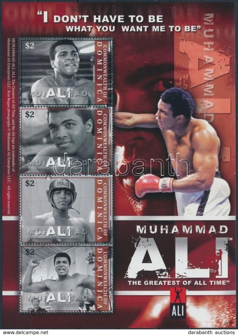 ** 2008 Muhammad Ali Kisív Mi 3880 -3883 - Sonstige & Ohne Zuordnung