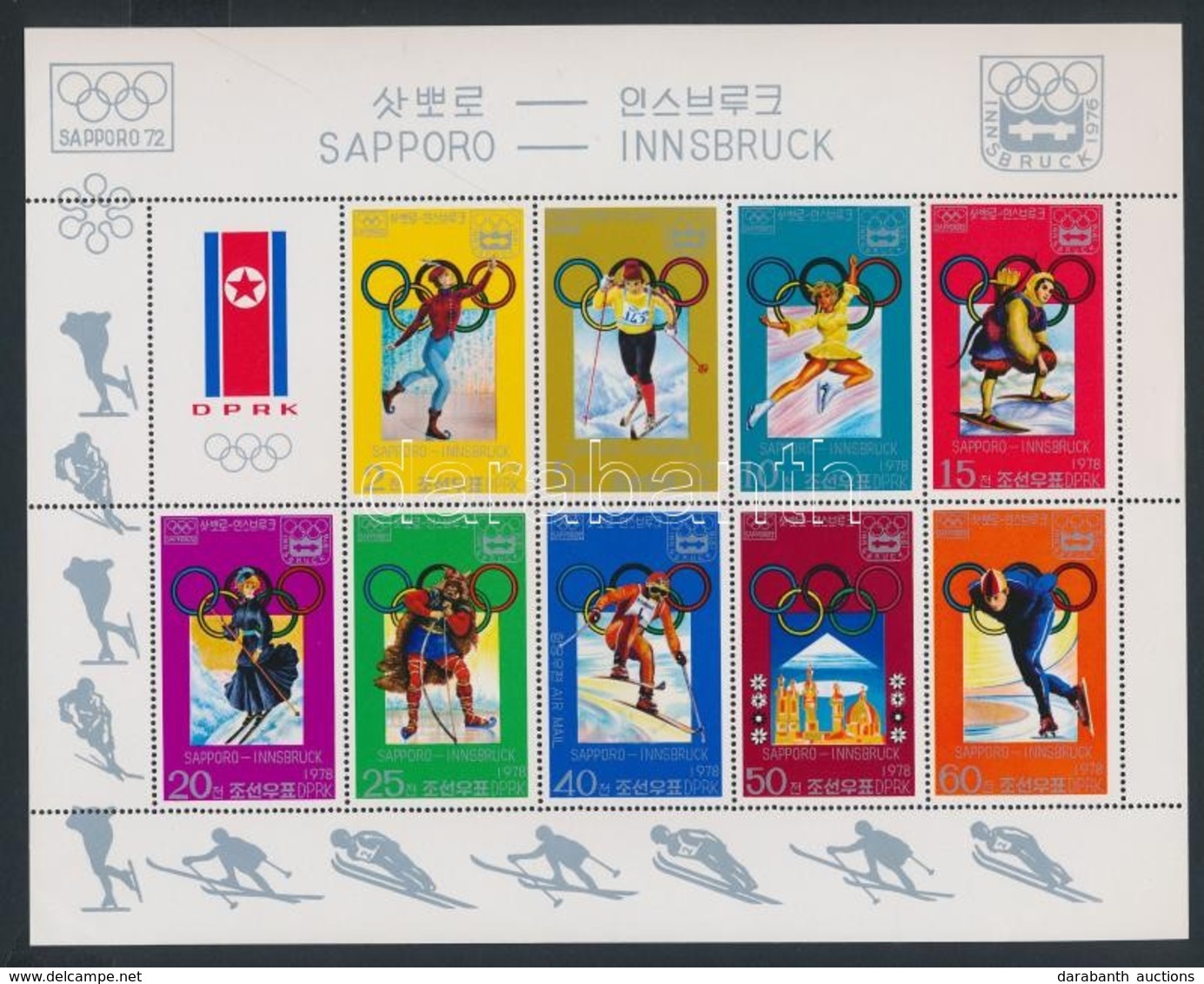 ** 1978 Téli Olimpia Kisív Mi 1683-1691 - Other & Unclassified