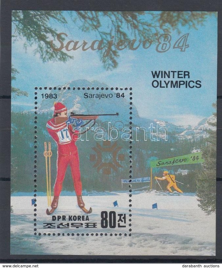 ** 1983 Téli Olimpia 1984,  Szarajevó Blokk Mi 149 - Altri & Non Classificati