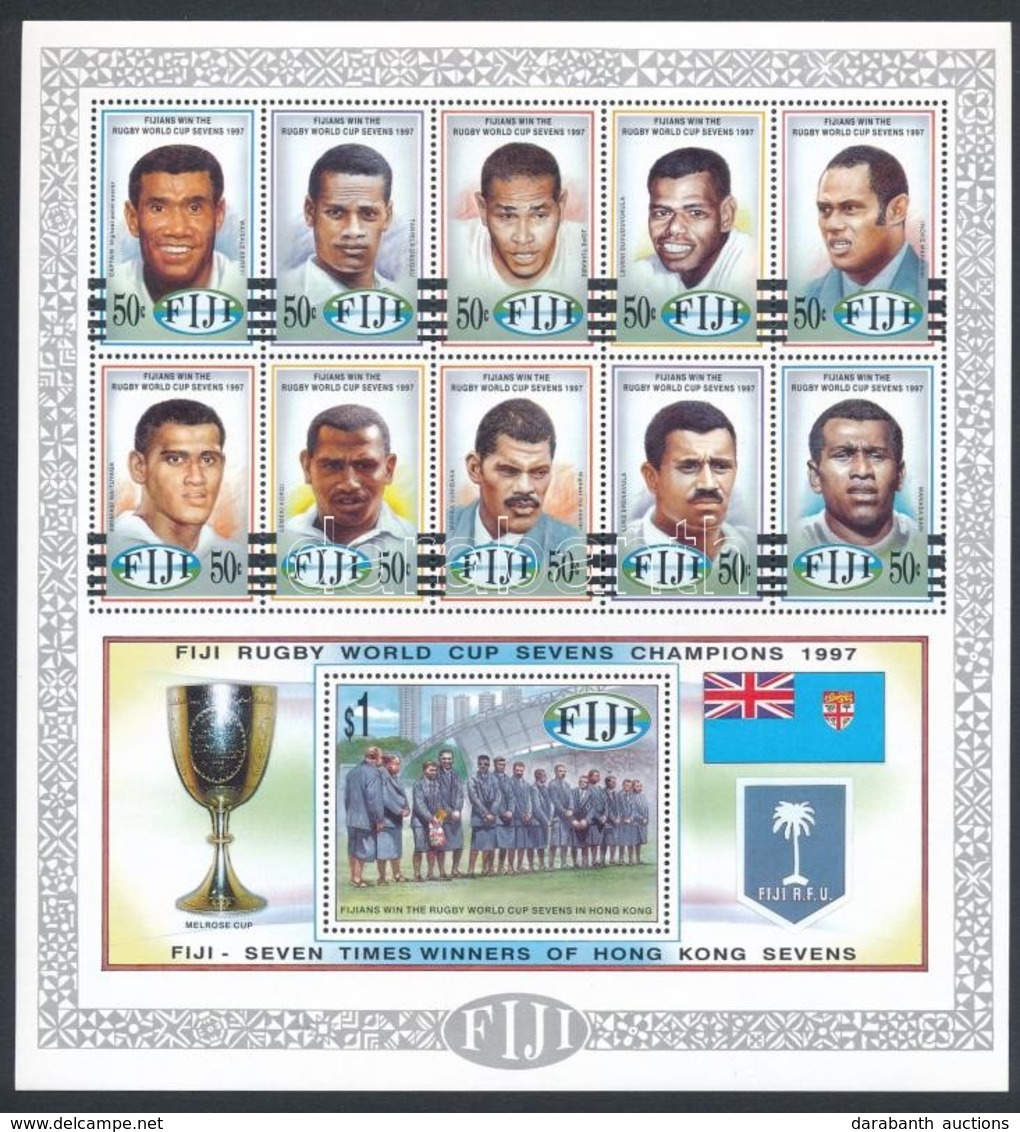 ** 1997 Rugby VB. Blokk Mi 23 - Andere & Zonder Classificatie