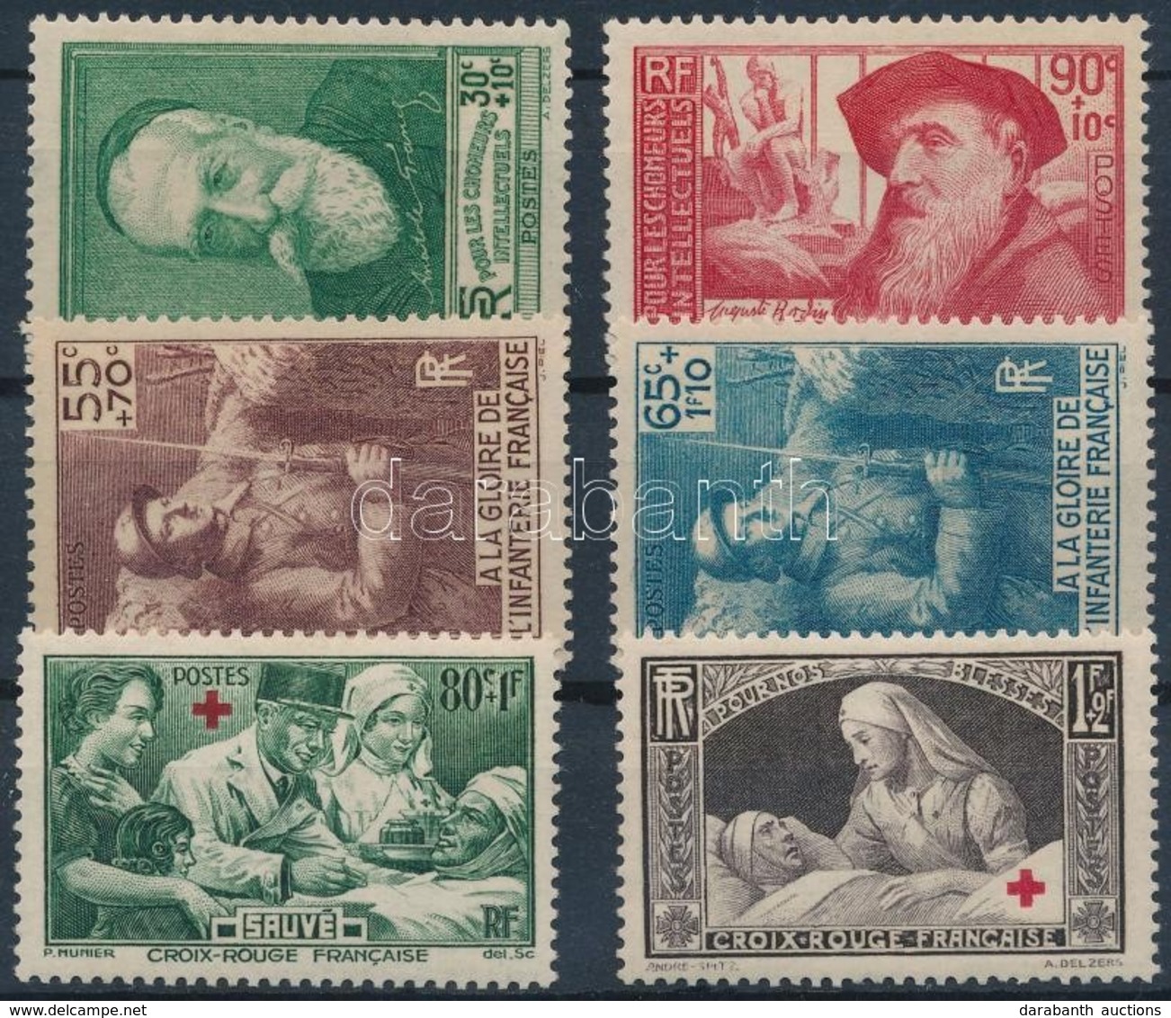 ** 1937-1940 Mi 351-352 + 423-424 + 471-472 (Mi EUR 44,-) - Sonstige & Ohne Zuordnung