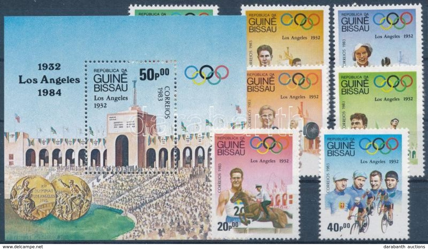 ** 1983 Olimpia Sor + Blokk Mi 690-696 + 252 - Altri & Non Classificati