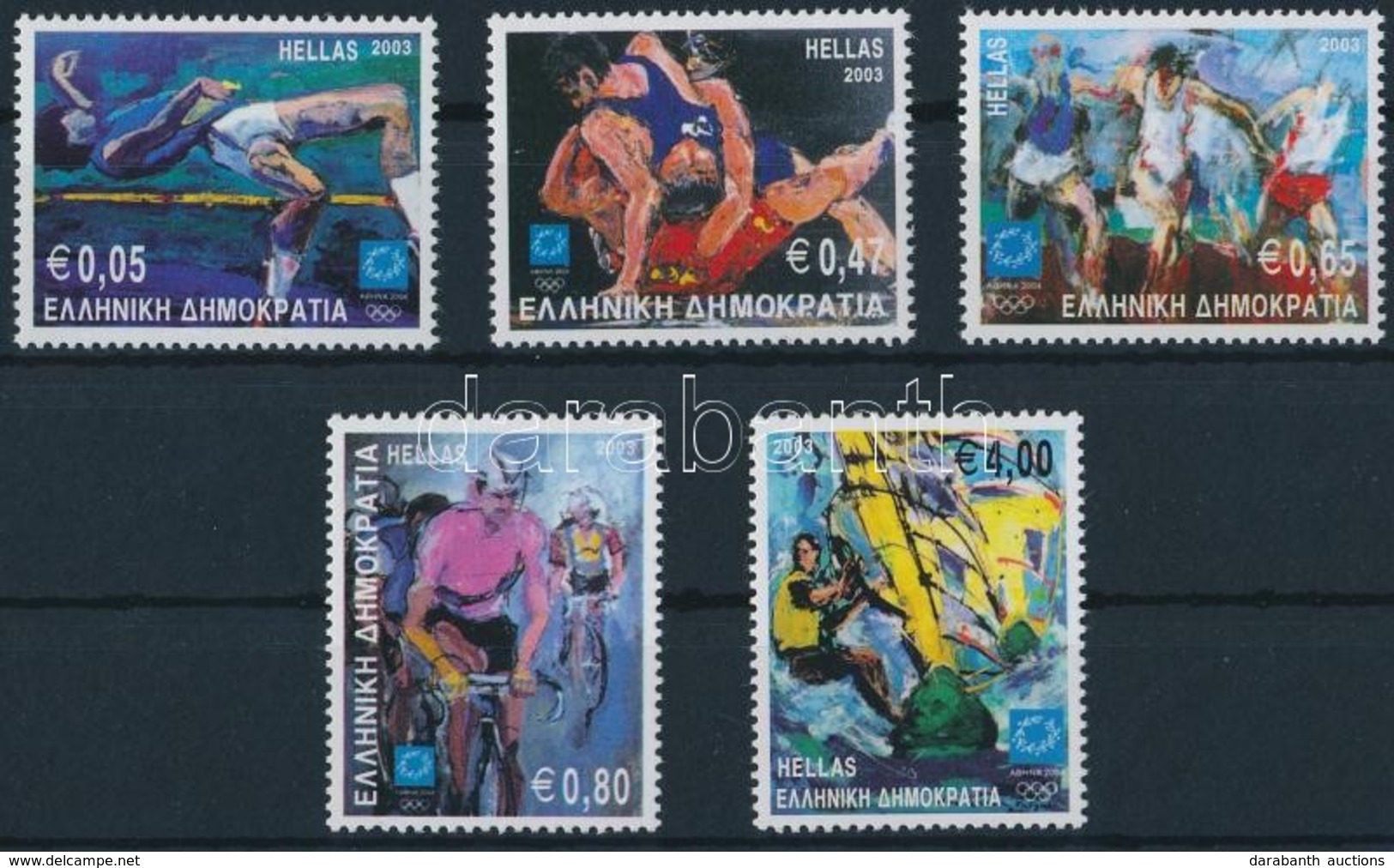 ** 2003 Nyári Olimpia, Athén (VII) Sor Mi 2184-2188 - Altri & Non Classificati