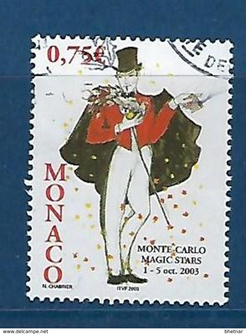 Monaco YT 2409 " Festival De Prestidigitation " 2003 Oblitéré - Oblitérés