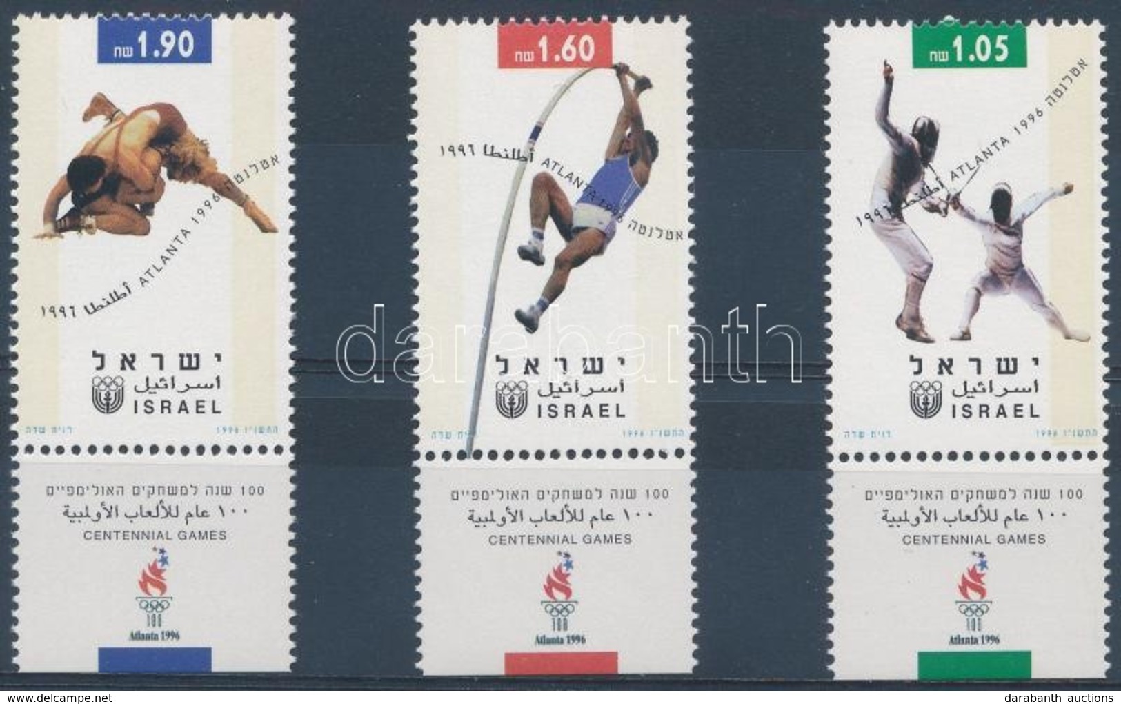 ** 1996 Nyári Olimpia, Atlanta Sor Mi 1397-1399 - Sonstige & Ohne Zuordnung