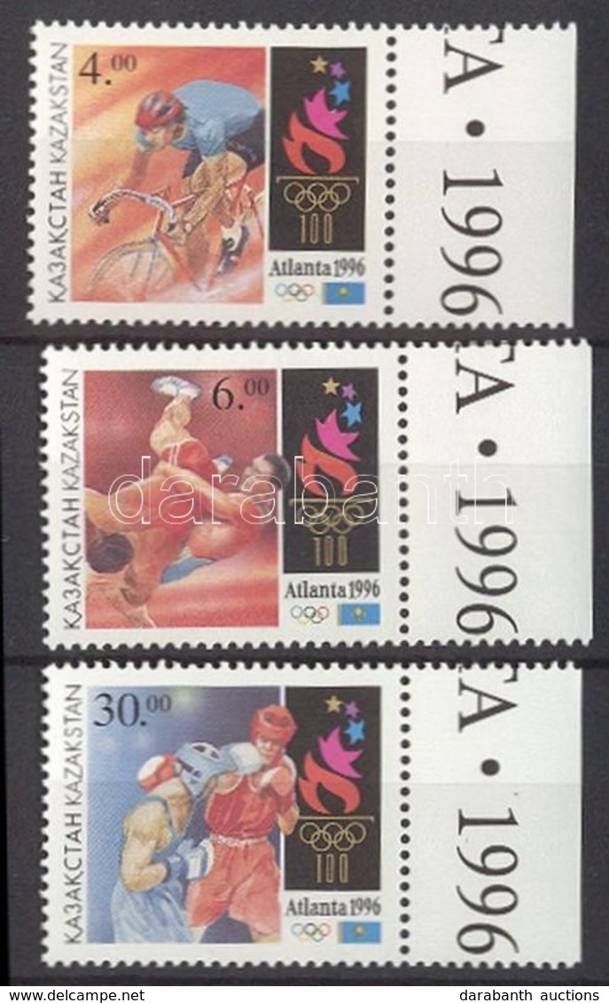 ** 1996 Nyári Olimpia: Atlanta ívszéli Sor Mi 123-125 - Other & Unclassified