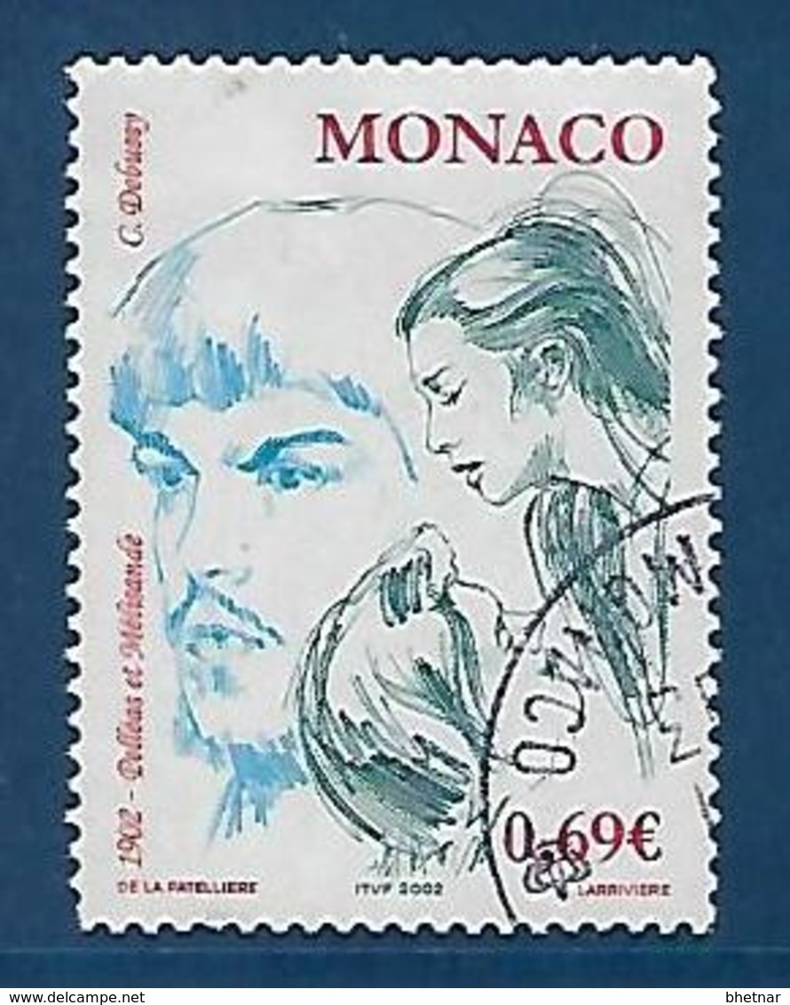 Monaco YT 2360 " Claude Debussy " 2002 Oblitéré - Oblitérés