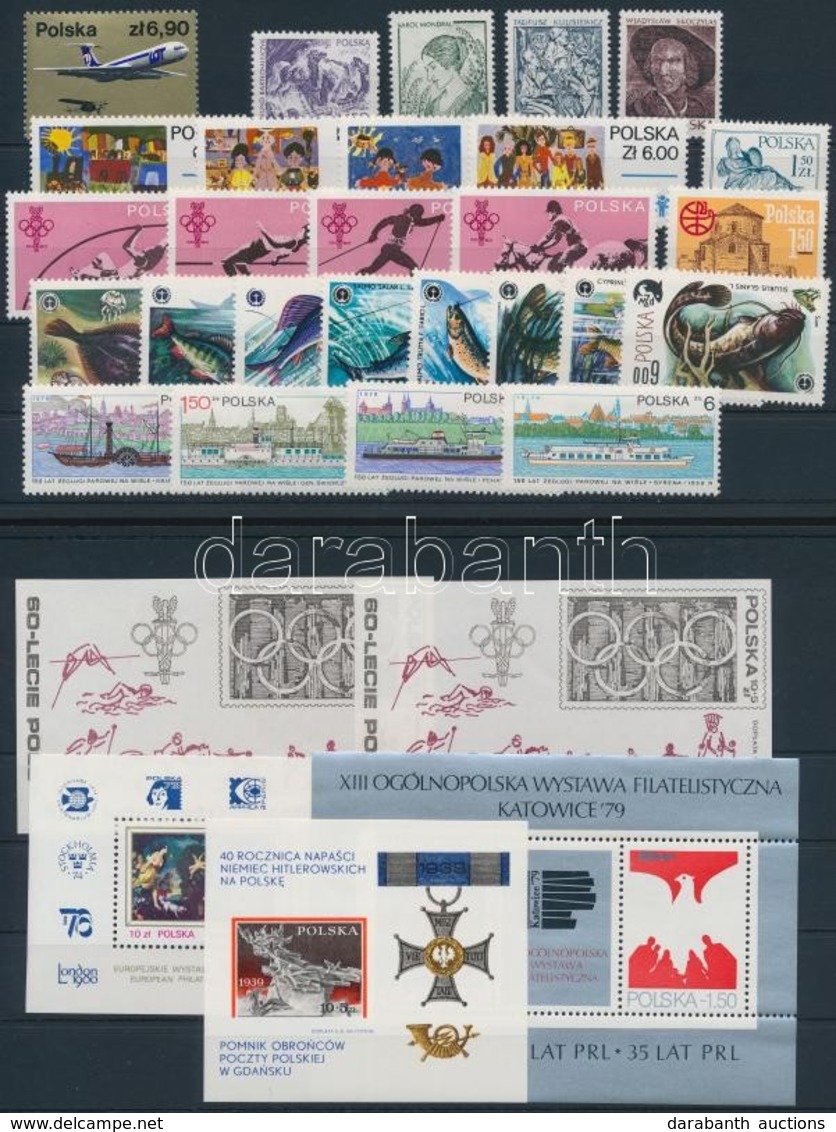 ** 1979 Csaknem Teljes évfolyam (foltos),
Almost Complete Year (spots) - Altri & Non Classificati