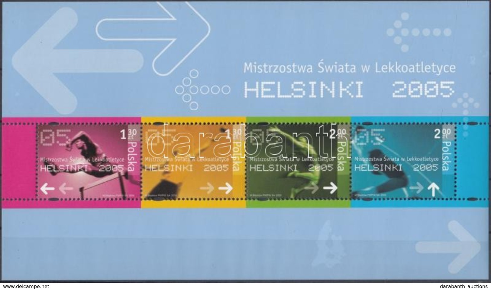 ** 2005 Könnyűatlétikai VB Blokk Mi 165 - Sonstige & Ohne Zuordnung