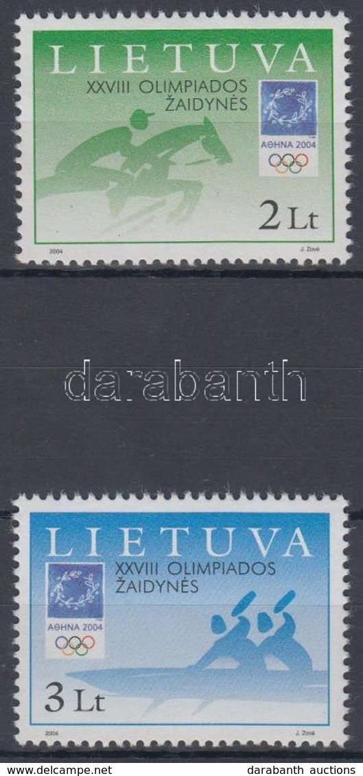 ** 2004 Nyári Olimpia, Athén Mi 855-856 - Other & Unclassified