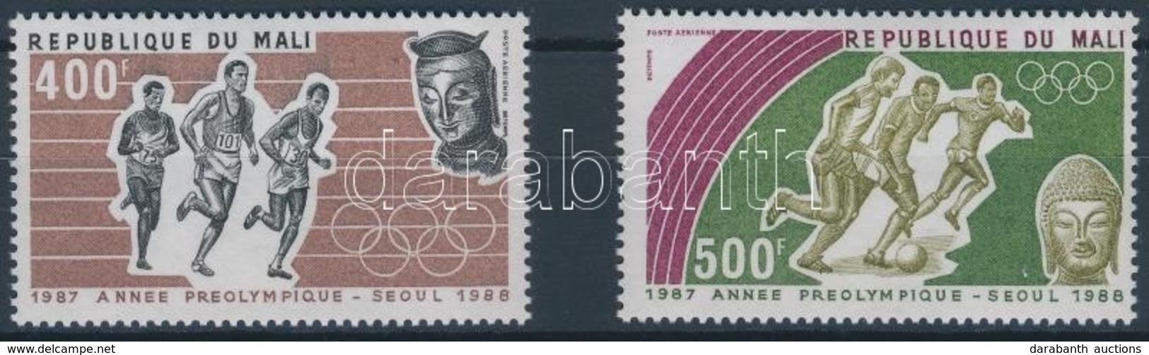 ** 1987 Nyári Olimpia Sor Mi 1094-1095 - Autres & Non Classés