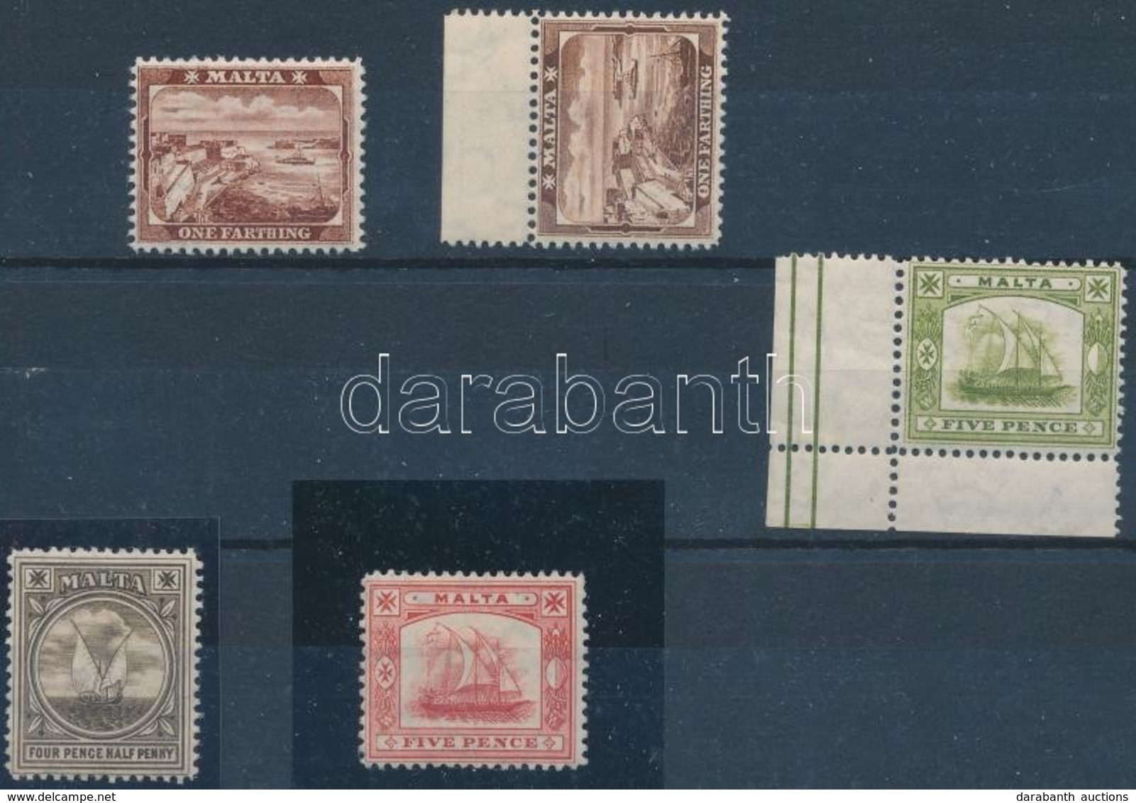 ** * 1904-1906 5 Db Forgalmi: Mi 24, 30-31, 38 (Mi EUR 88,-) - Altri & Non Classificati