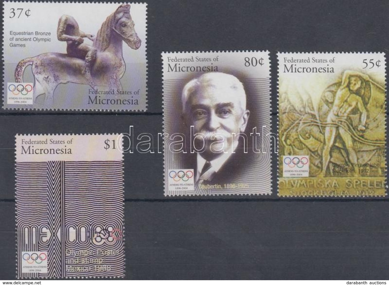 ** 2004 Nyári Olimpia, Athén Sor Mi 1546-1549 - Sonstige & Ohne Zuordnung